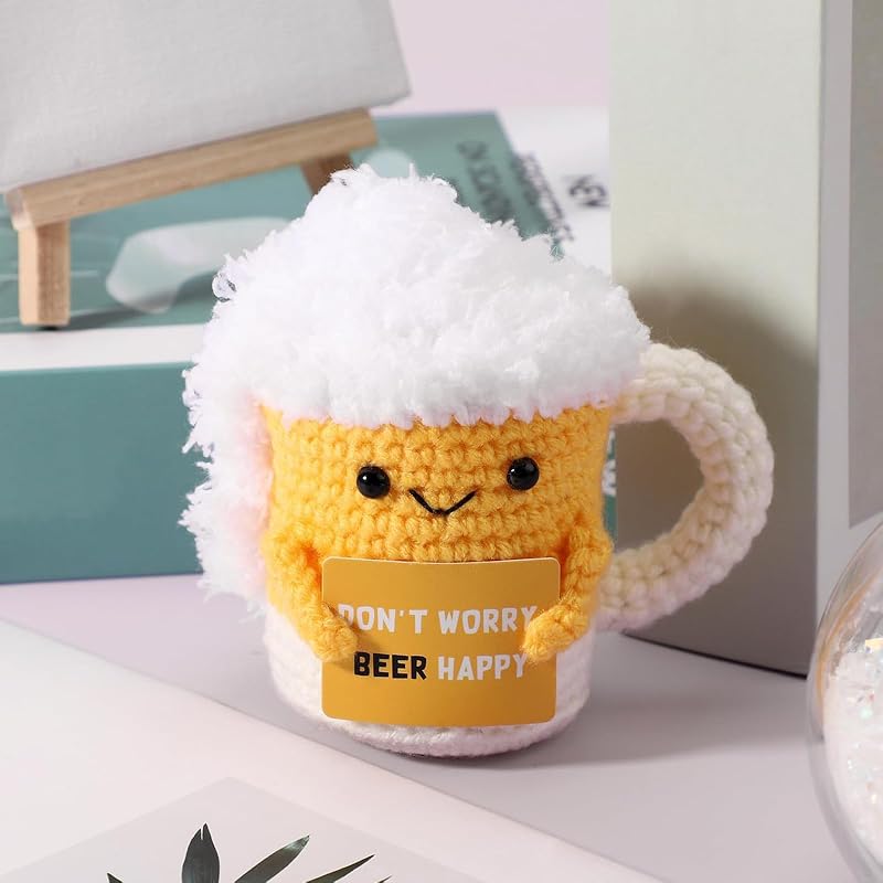 Bier Geschenk Bierkrug Design Emotional Support Weich Niedlich