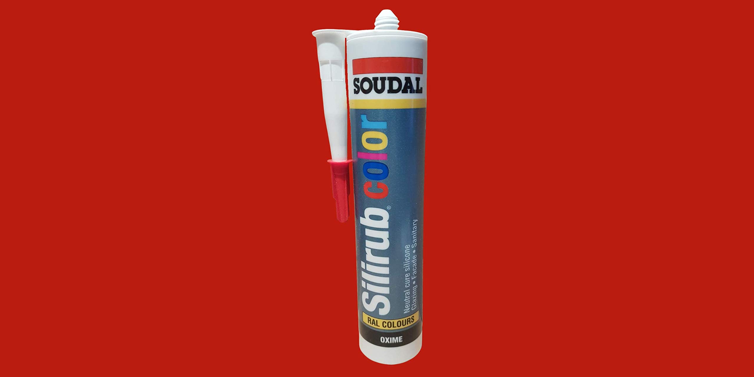 Silicone Sealant RAL Colour Matched, Interior & Exterior Applications (3020 Traffic Red)