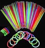 Glowsticks Bracelets Neon Light Party Favors Pack
