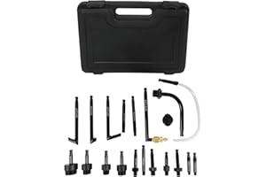 PLAYOCCAR Transmission Fluid Fill Adapter Kit, 20PCS ATF Filler Adapters Automatic Gearbox Oil Refill Connector Tool Set Compatible with Mercedes-Benz, Ford, GM, etc.