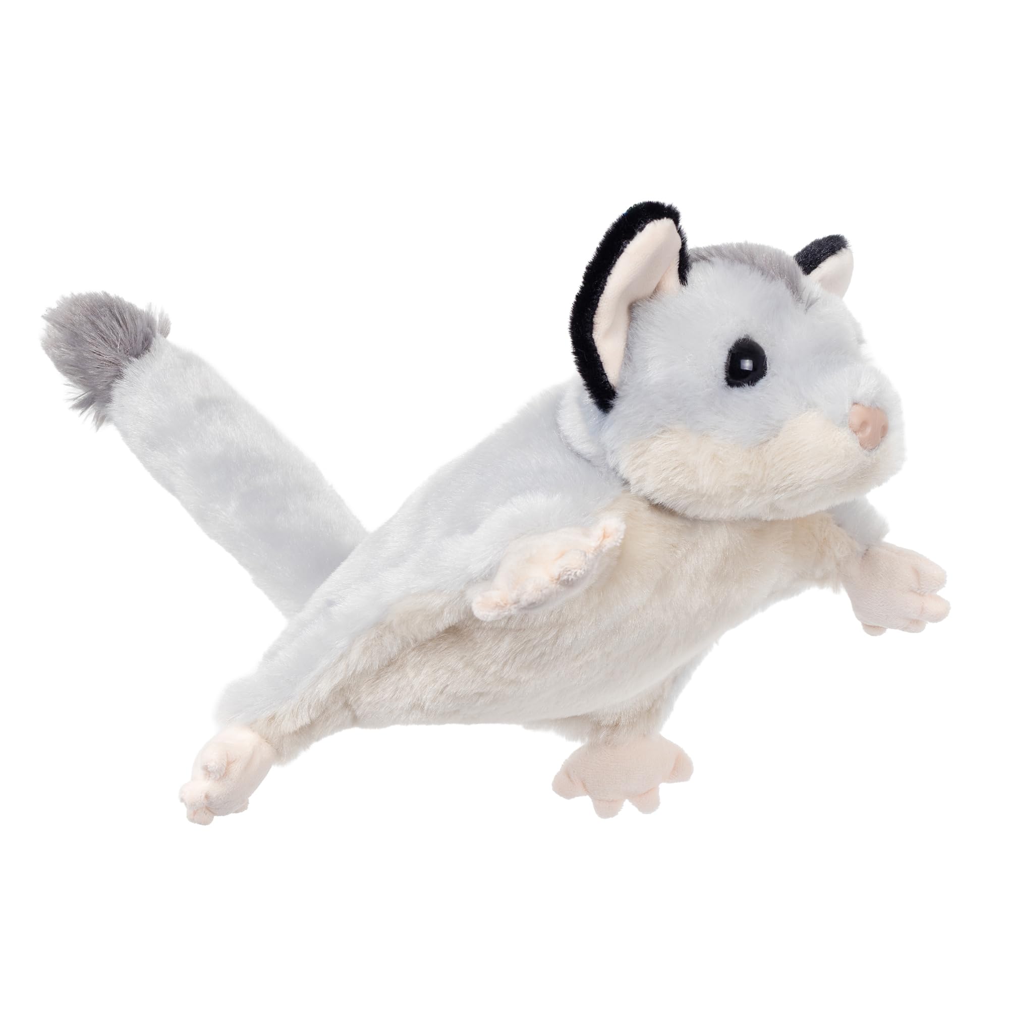 Zappi Co Plush Sugar Glider Flying Squirrel Toy (22cm Length) Stuffed Soft Cuddly Eco Friendly Animals Collection For New Born Child First Kid