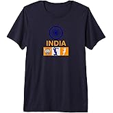 India Cricket 2024 Jersey Indian Cricket in USA Premium T-Shirt