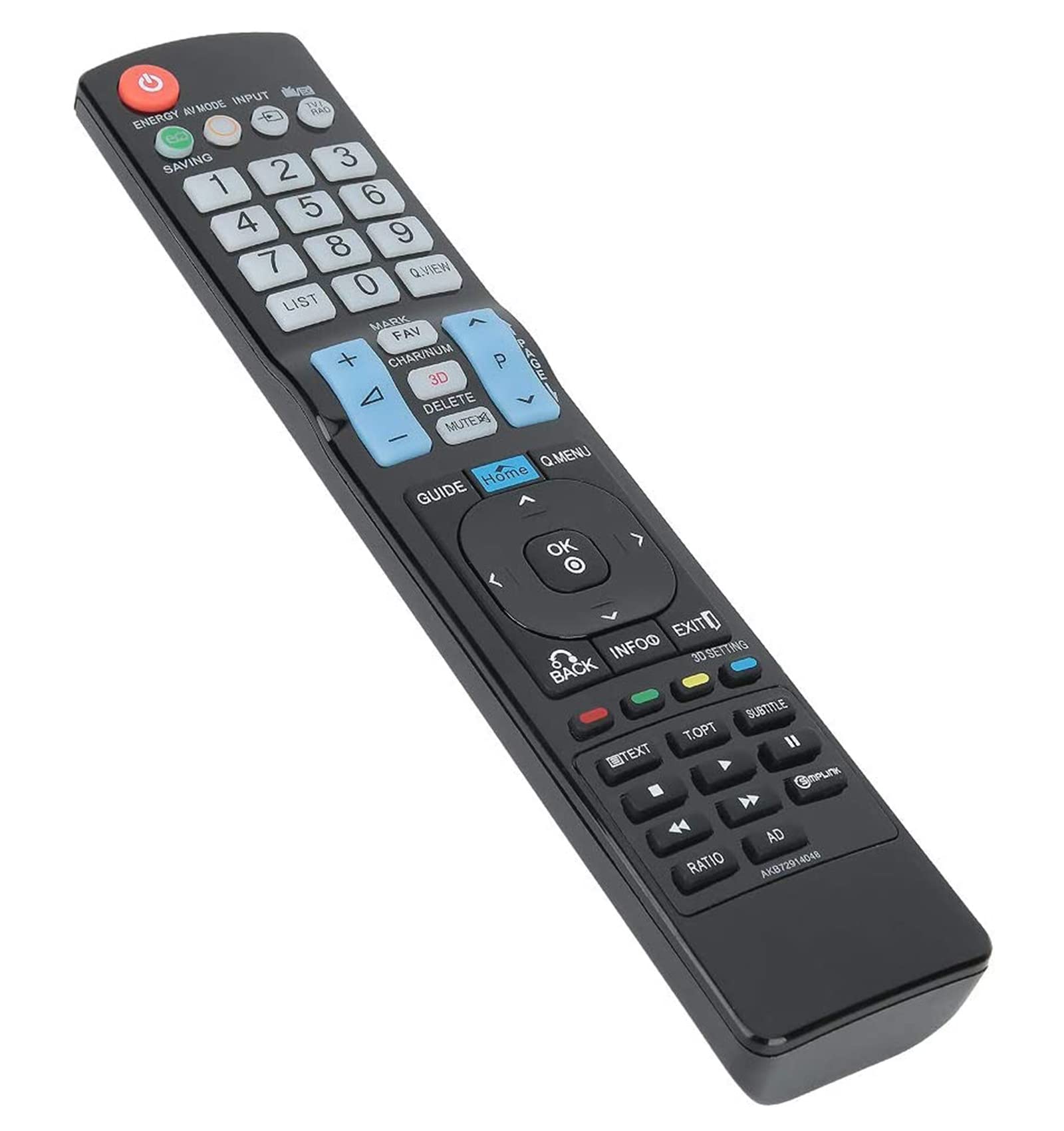 VINABTY AKB72914048 Replacement Remote Control Compatible with LG Plasma TV 42LW451C 42LW540U 42LW451C 42LW5400 42LW450U 47LW451C 47LW540U 55LW450U 47LK950 55LW4500 47LW450U 32LW4500 32LW450U