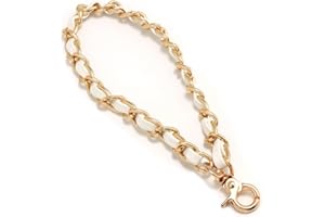 TENOC Metal Phone Wrist Strap, Universal Cellphone Lanyard with Tether Tab,Hands-Free Anti Theft Phone Chain Wristlet