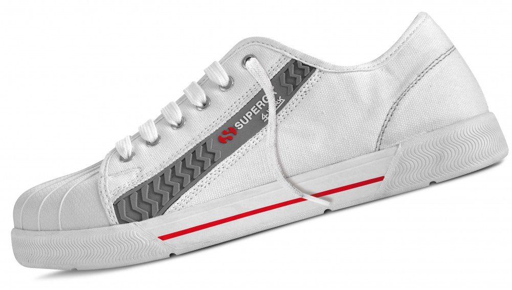 superga blu scolorite