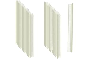 NEX&CO Micro Tagging Gun Stitch Fastener Refills, 10000 Pcs 4.4mm 0.18inch Stitch Gun Fasteners, Invisible Tagging Gun Clothing Tag Barbs Attachments for Mini Stitch Gun (Not for Standard) - White