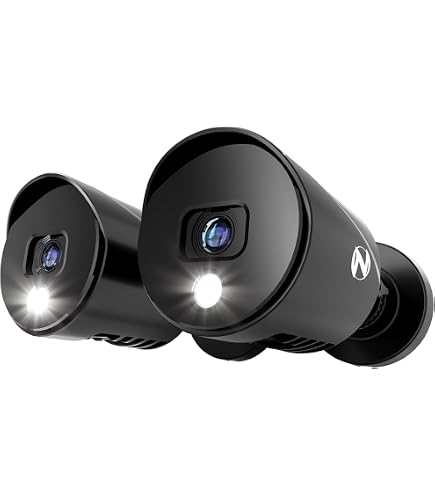 Night Owl FTD4 Telecamere A Cupola 2K HD Con Audio Bidirezionale E Cavo - Richiede DVR Flex Protect (Venduto Separatamente) - 2