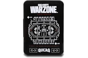 Orbit Innovations Call of Duty - Mini Fridge with LED Lighting, Small Cooler for Drinks & Snacks, or Skincare Refrigerator - Christmas Gifts (6 Cans, Warzone Black)