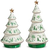 11.5" Christmas Scene Trees
