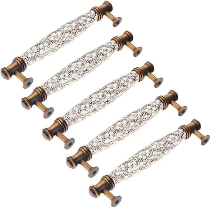 5 Stück Schubladengriffe Zinklegierung Küchenschrank Schranktürgriffe