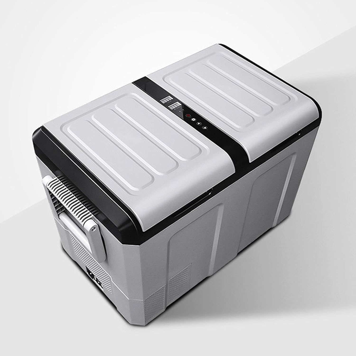 2 in 1 Car Fridge/Freezer 47Quart, Portable Car Refrigerator, LCD