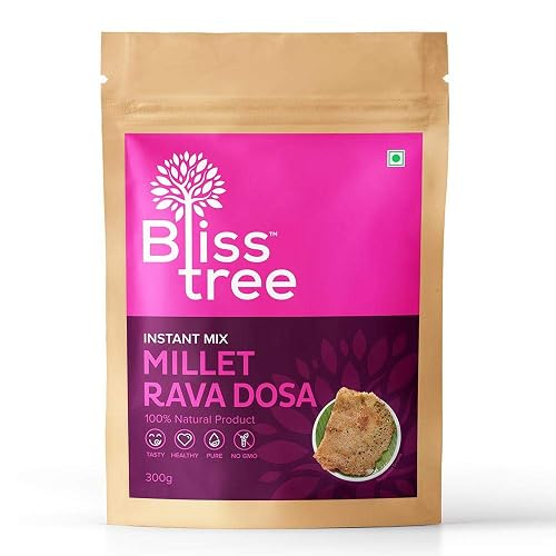 Bliss Tree - Millet Rava Dosa Mix - 5 packs - 25 servings in Saudi ...