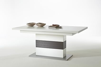 lifestyle4living Esstisch, Küchentisch, Esszimmertisch, Säulentisch