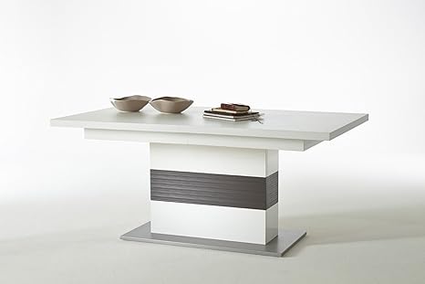 lifestyle4living Esstisch, Küchentisch, Esszimmertisch, Säulentisch