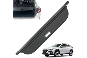 Blycorul Trunk Cargo Cover for Subaru Crosstrek 2024-2025 2026, with Carbon Fiber Texture Ends, Anti - Peeping Retractable Security Shade for Privacy, Crosstrek Accessories