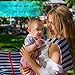 Unique Multi Use Carseat Canopy - with OVERHEAT SOLUTION | Superior Quality Soft Cotton | Reliable As Breast Feeding Cover Ups , Baby Car Seat Cover Or Nursing Scarf