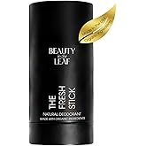 The Fresh Stick Natural Deodorant | Made in USA with Organic Ingredients | Aluminum-Free | 100% Vegan | Clean & Crisp Laundry Scent | Detoxifying Charcoal & Probiotic Odor Control Formula | 20% MORE