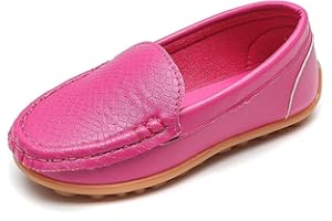 YWPENGCAI Toddler Slip-on Shoes Boys Loafers Candy Colors Girls Moccasins