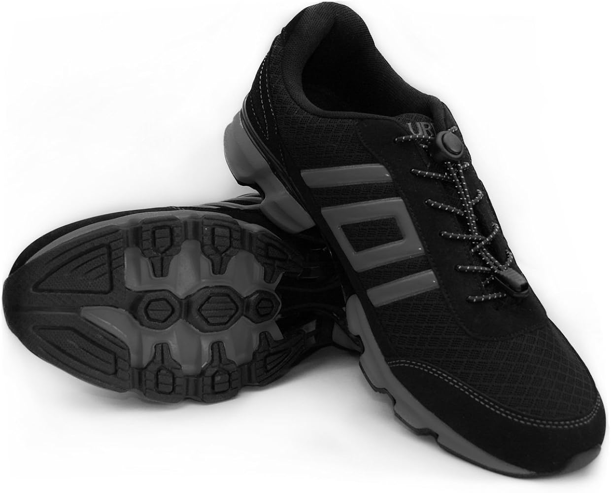 black sneakers no laces