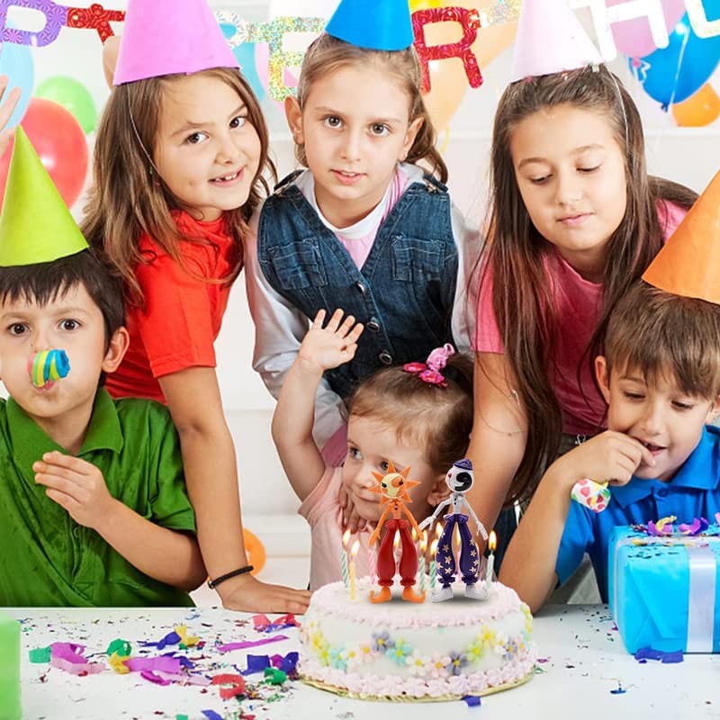 2PCS FNAF Sun and Moondrop Action Figures, FNAF Security Breach Cute