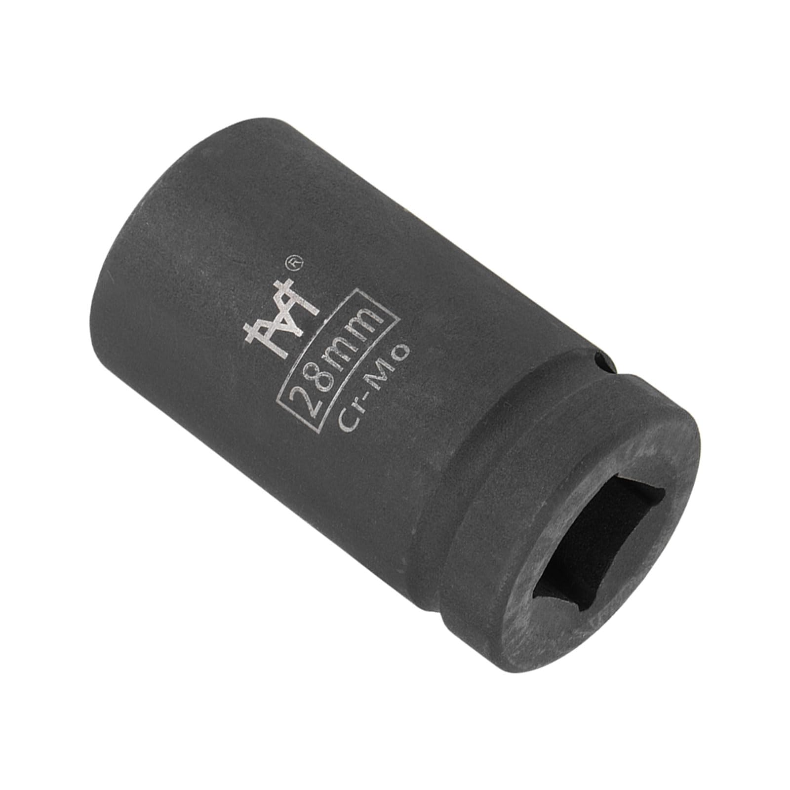 CoCud Deep Impact Socket, 3/4" Drive 28mm Socket, Cr-Mo Steel Hex Wrench Socket - (Applications: for Home Maintenance)