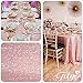 12''x108'' Blush Pink Sequin Table Runner, Sequin Table Cloth, Blush Pink Sequin Tablecloths, Sequin Linens