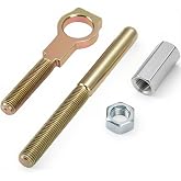 Universal Manual Master Cylinder Push Rod Kit for 1964-1973 &amp;, Adjustable Brake Pedal Pushrod Kit, 5/8" Eyelet, Cut to 5 1/8", 7.5" Max Length, Metal Brake Booster Push Rod, Direct Fit​