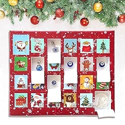 Christmas Advent Calendar Bracelet Girls 24 Days