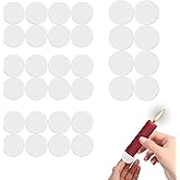 OKKRMGZ 32Pcs Candle Adhesive Stay Grippers for Taper Candles Sticky Dots and Thin Holder Candlestick Straps with Stick Holders for Holiday Party Decorations