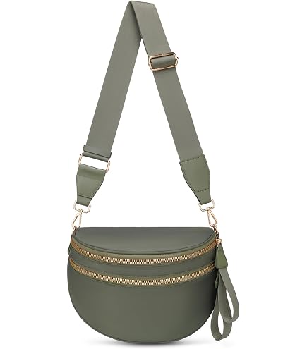 Amazon.com | Checkered Nylon Crossbody Bags Bum Bag for Women