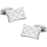 Cuff-Daddy Stainless Steel Designer Cufflinks with Presentation Box