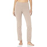 Jockey Womens Premium Pocket Slim Flare Yoga Pants