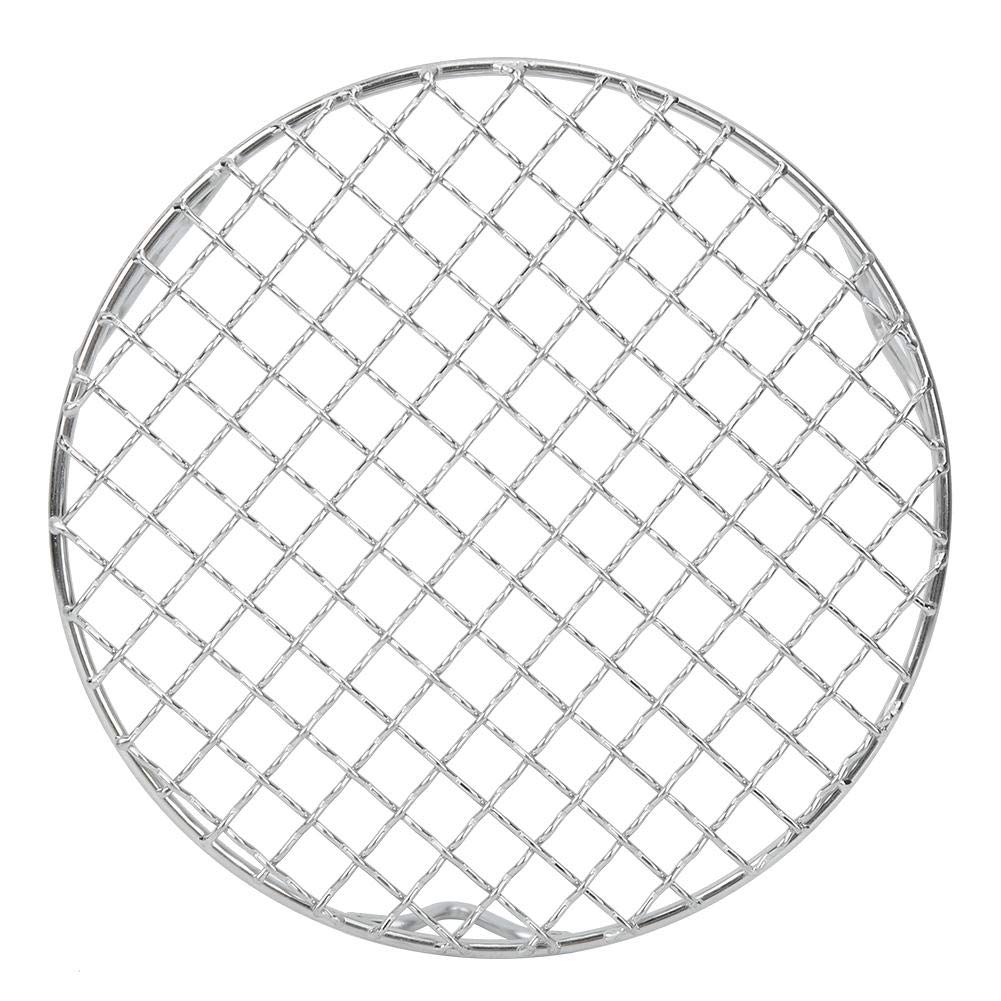 Cooling Rack Stainless Steel Baking Thick Wire Rack 7.1inch Small Round with 2.8cm High Foot Design for Steaming Cooling and Baking Barbecue Air Fryer Barbecue Grilling