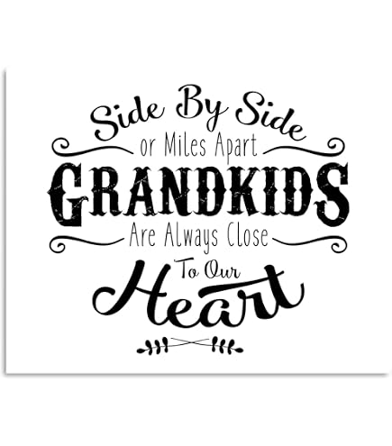 Amazon.com: Govivo Grandparents Gifts - 14x11 Unframed Print for