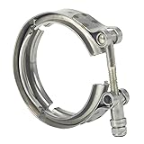 JuTauto 3" V Band Clamp for Flange Kit, 3 inch