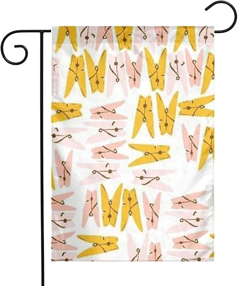 DUEJOPSL - Bandera de arpillera de doble cara de bienvenida, material