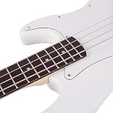 Bonnlo Electric Bass Guitar 4 Strings Full Size Basswood with Bag Strap view 3