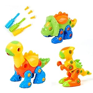 Dinosaur Take Apart Toys Baby Toddler Building Construction Stem Learning Toy Sets for Boys Girls