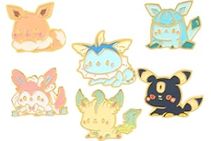 VTMBU Enamel Pin Set Creative Lovely Brooch Pins Enamel Lapel Pin Lettering Pins Lapel Badge