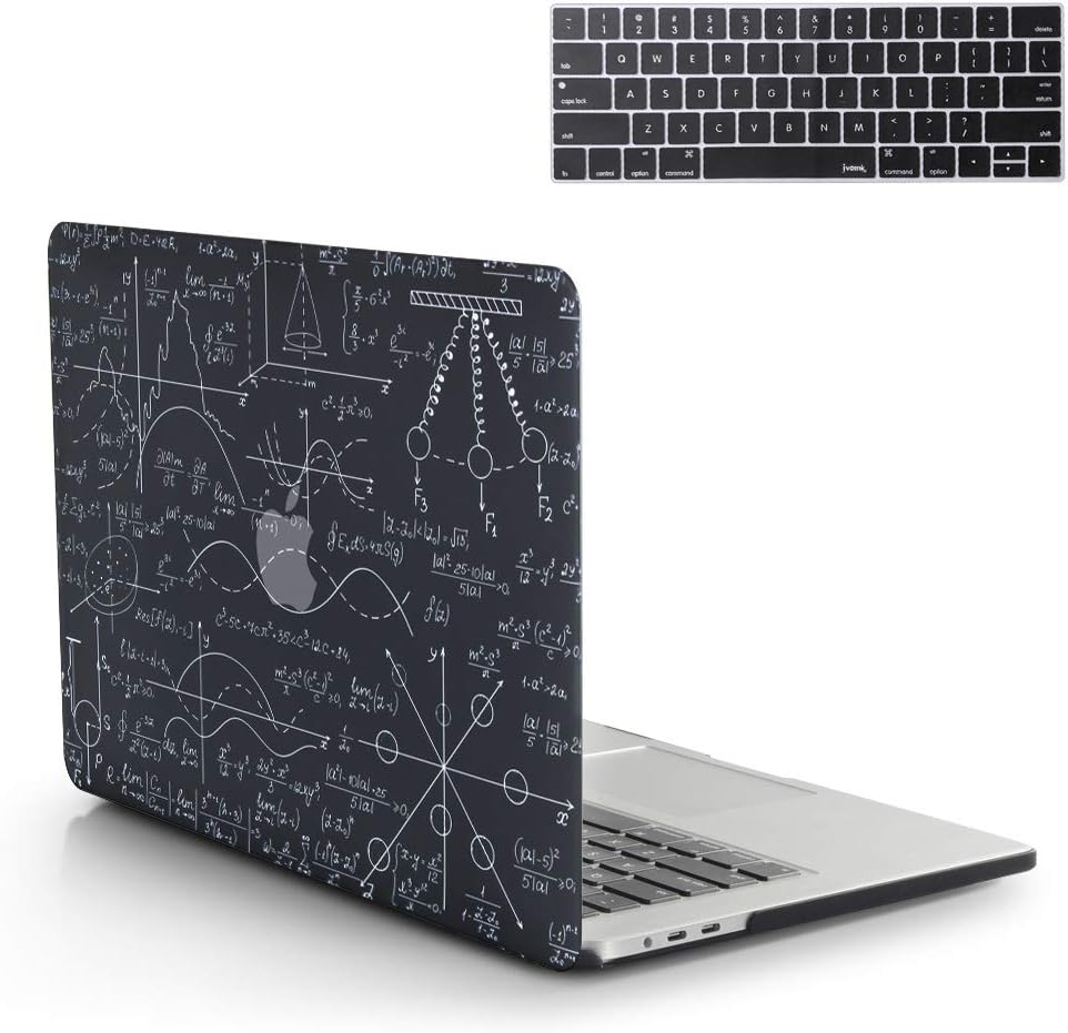 13 Inch MacBook Pro Case 2020 2019 2018 2017 2016 Release A2289 A2251 A2159 A1989 A1706 A1708 Hard Case Shell Cover & Keyboard Cover with/Without Touch Bar and Touch ID (Mathematical Formula)