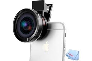 TRONIXPRO 2-in-1 Professional Universal Smartphone HD Camera Lens Kit (Super Wide Angle & Macro) for iPhone 15, Pro Max, 14, and All Smartphones