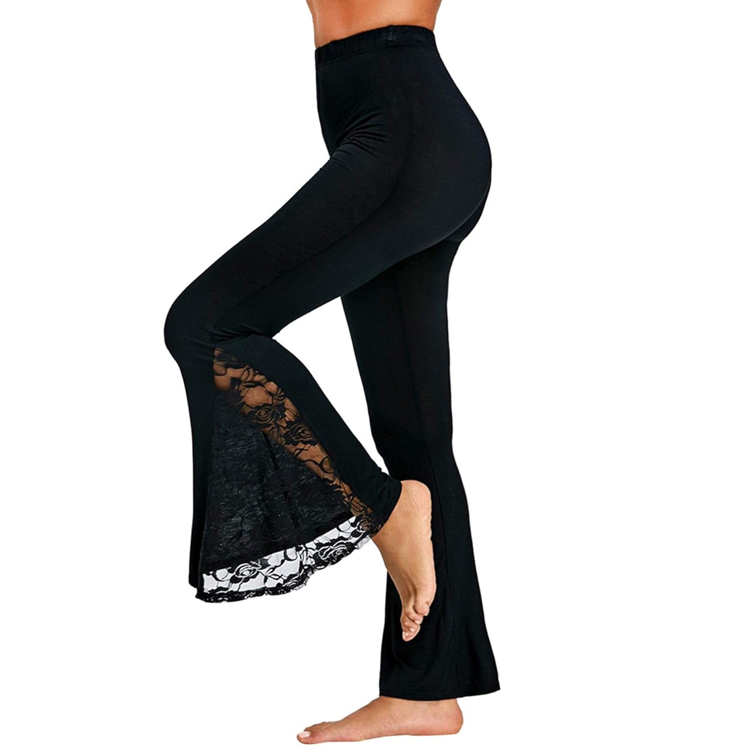 tie dye bell bottom yoga pants