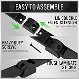 SWANLAKE 4-Piece 12" Magnetic Tool Holder Strip Pack با Screws Included view 3