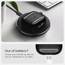 Spigen Rugged Armor Designed for AirPods 4 Case
