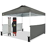 CROWN SHADES 10x10 Pop up Canopy Tent Instant