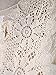 Anna-Kaci Womens Vintage Lace Gatsby 1920s Cocktail Dress with Crochet Vest