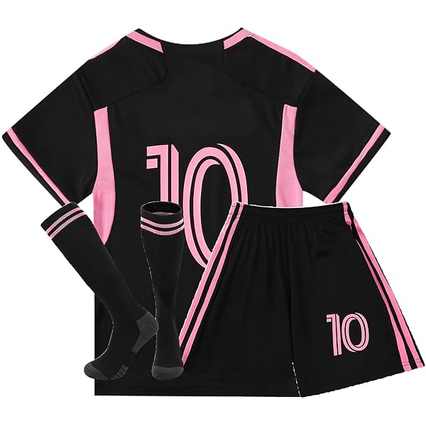 Ronaldo Jersey Kids LULIDI Youth Sportswear Miami #10 Leo Kids