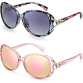 FIMILU Sunglasses for Women Trendy Polarized Sunglasses Oversized Big Sun Glasses Ladies Shades UV Protection