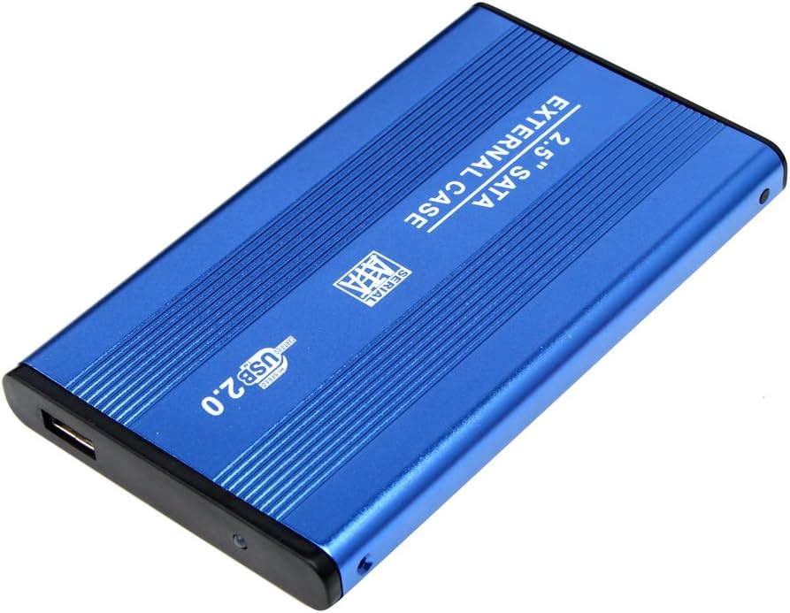 Almencla Laptop Computer Mobile External Hard Drive Enclosure 2.5 Inch