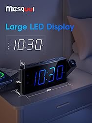 Digital Projection Alarm Clocks for Bedrooms